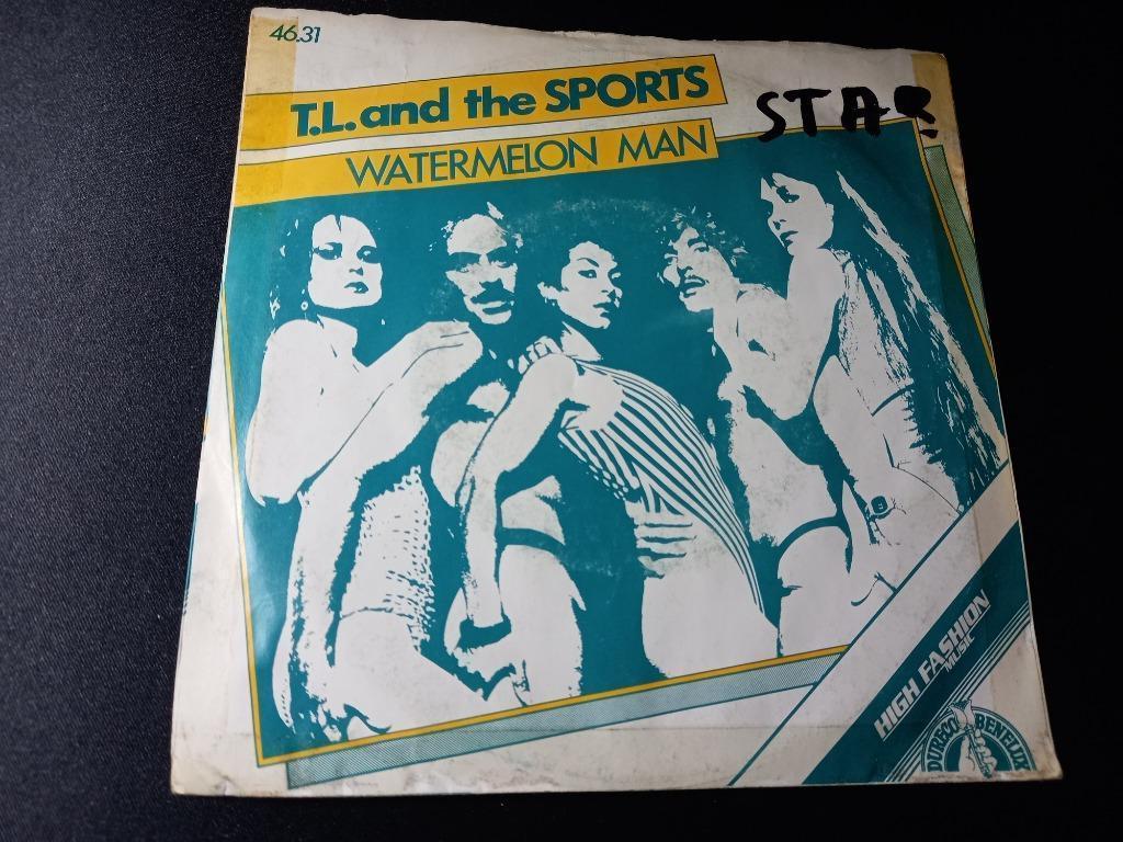 T.L. And The Sports — Watermelon Man '7, Enlèvement ou Envoi, Comme neuf, 7 pouces, Pop