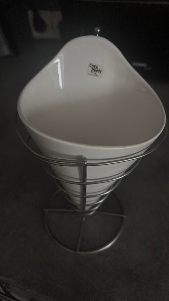 support frites Cosy & Trendy, Maison & Meubles, Enlèvement ou Envoi, Porcelaine