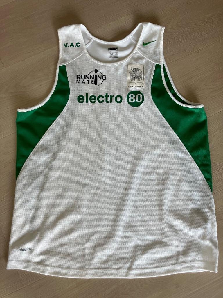 maillot du club d'athlétisme Vilvoorde V.A.C VAC Nike medium, Enlèvement ou Envoi, Utilisé, Nike