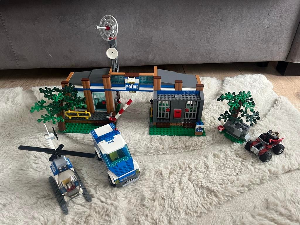 Lego police forêt, Enlèvement ou Envoi, Utilisé, Ensemble complet, Lego