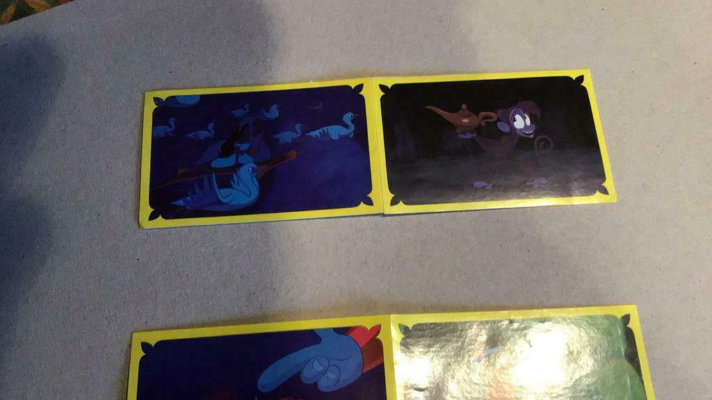 Panini Disney aladdin(x5c), Verzamelen, Ophalen of Verzenden, Zo goed als nieuw, Plaatje of Poster