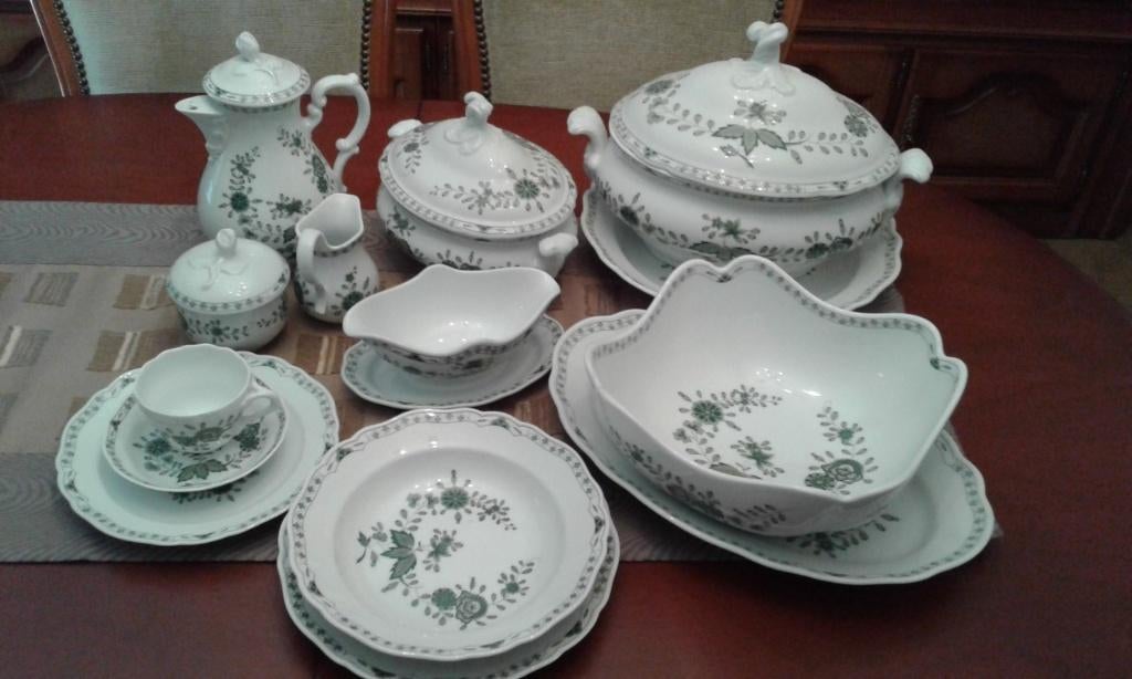 Volledig 12-delig "Hutschenreuther Germany" servies, Antiek en Kunst, Ophalen