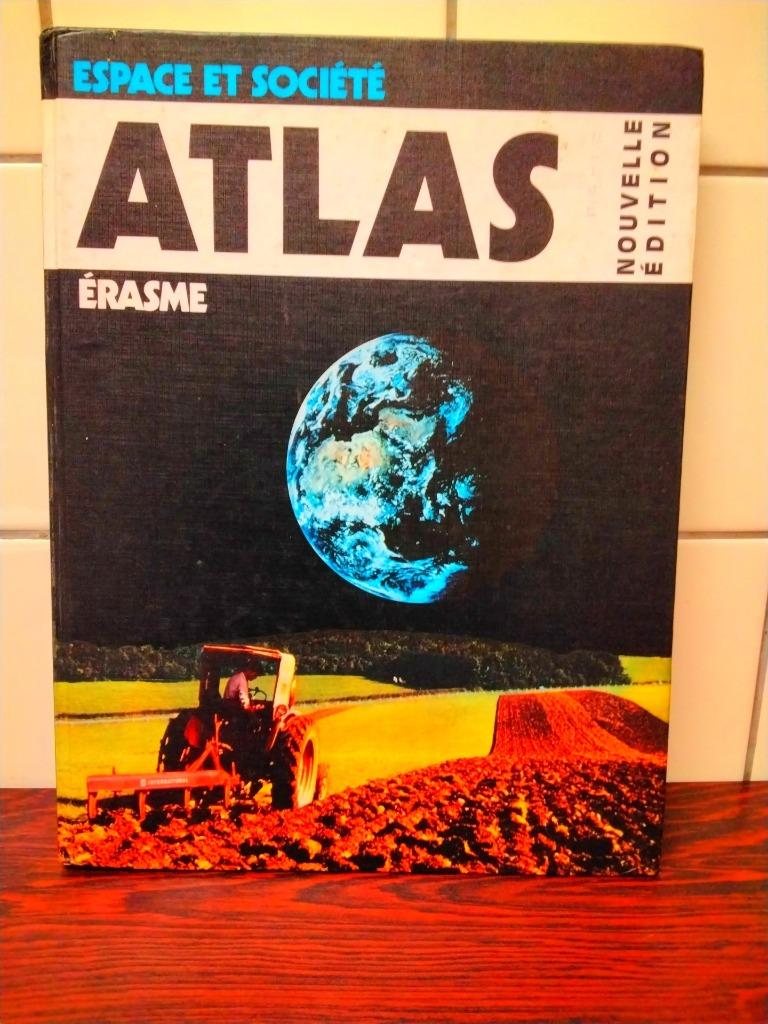 ATLAS ERASME - ESPACE ET SOCIETE 1992, Enlèvement, Utilisé, Monde