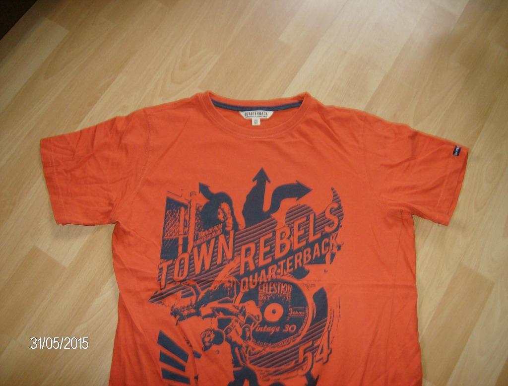 T-shirt merk quarterback - maat 158/164, Garçon, Enlèvement ou Envoi, Chemise ou À manches longues, Quarterback