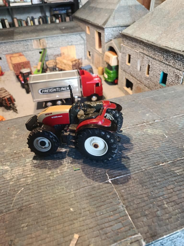 Steyr 6135 Profi Ertl trekker, Ophalen of Verzenden, Gebruikt, Tractor of Landbouw, ERTL