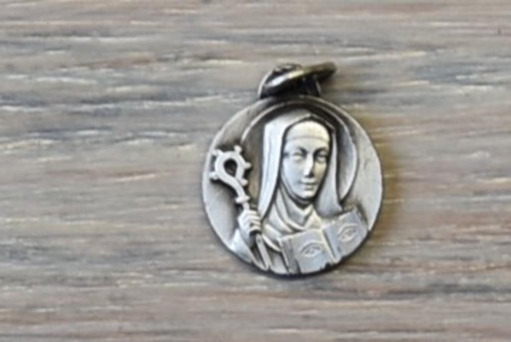 medaille Sainte-Odile religieus, Verzenden, Zo goed als nieuw, Overige typen, Christendom | Katholiek