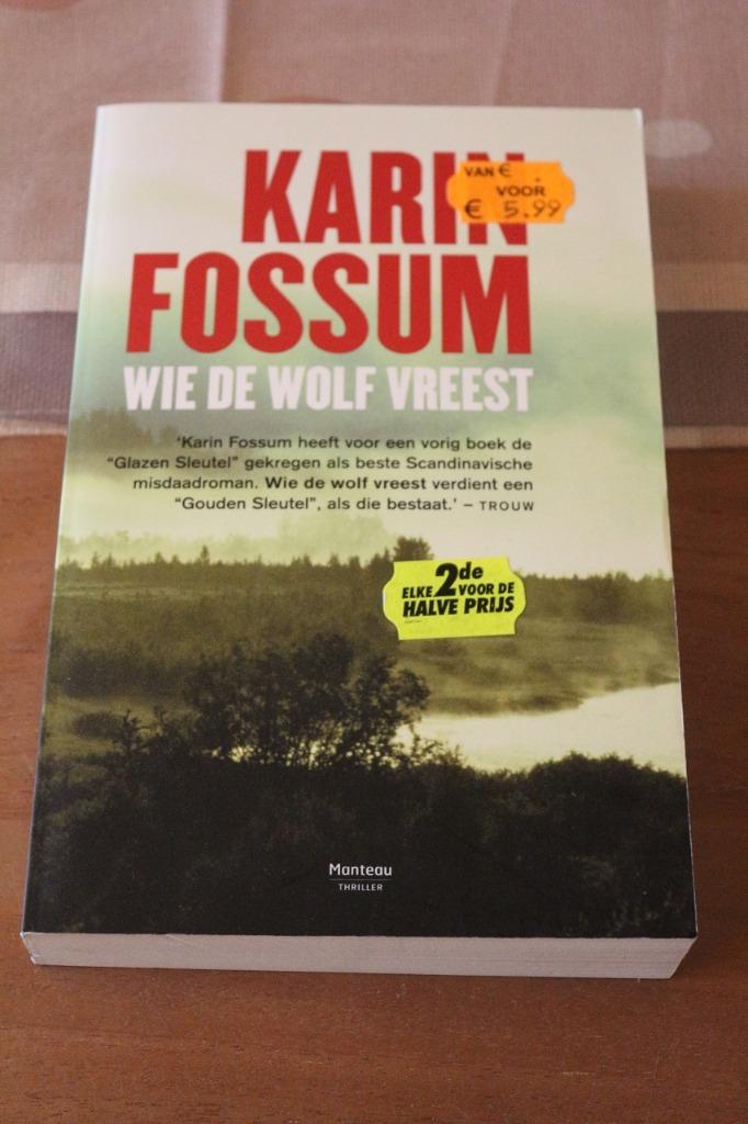 *Wie de wolf vreest - Karin Fossum, Europa overig, Ophalen of Verzenden, Zo goed als nieuw, Karin Fossum