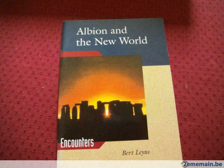 Book "Albion and the new world". Bert LEYNS., Envoi, Neuf