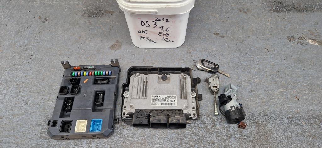 kit demarrage CITROEN DS3 C3 II 1.6 EHDI E HDI CALCULATEUR, Enlèvement, Peugeot