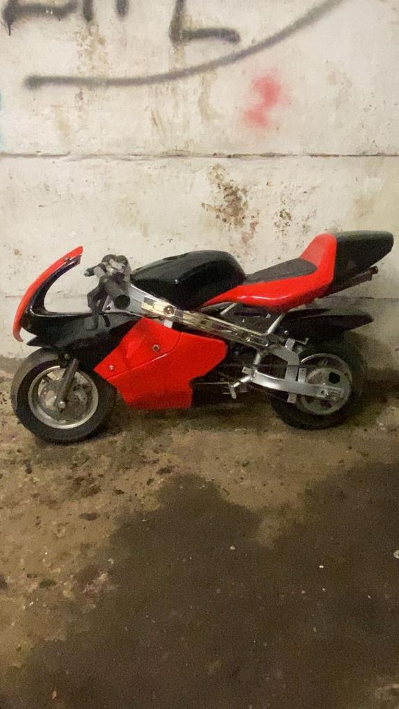 Pocket bike, Ophalen, Zo goed als nieuw