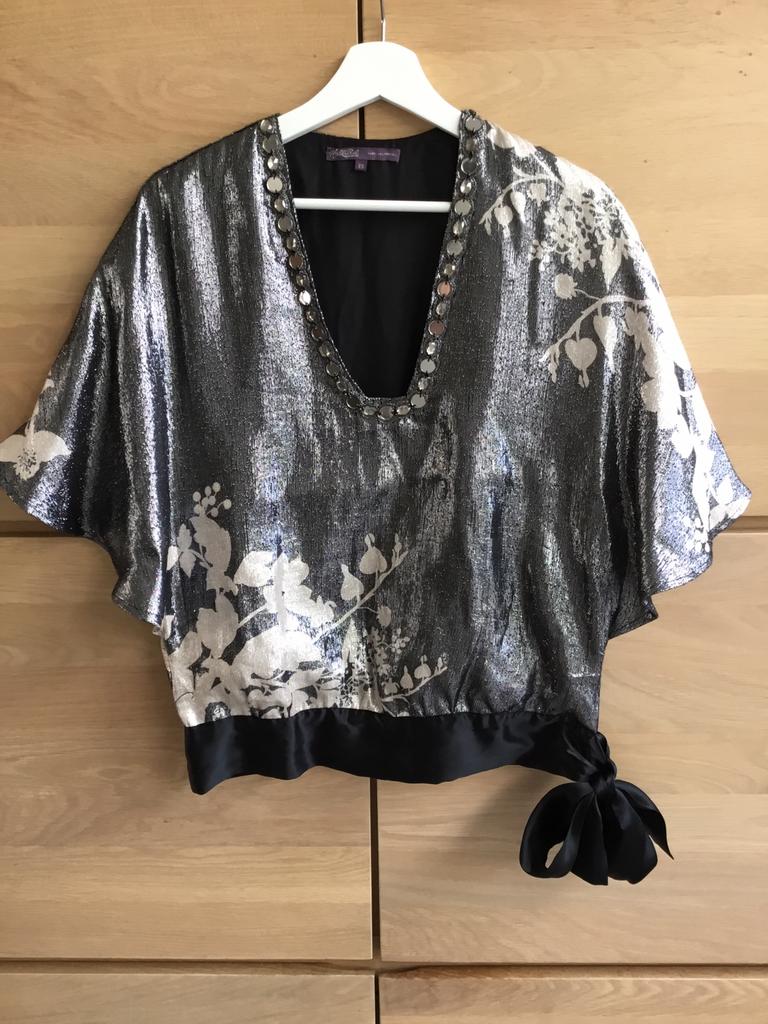 Blouse à manches papillon HALÉ BOB Paris Los Angeles, Halé Bob, Enlèvement ou Envoi, Comme neuf, Autres couleurs