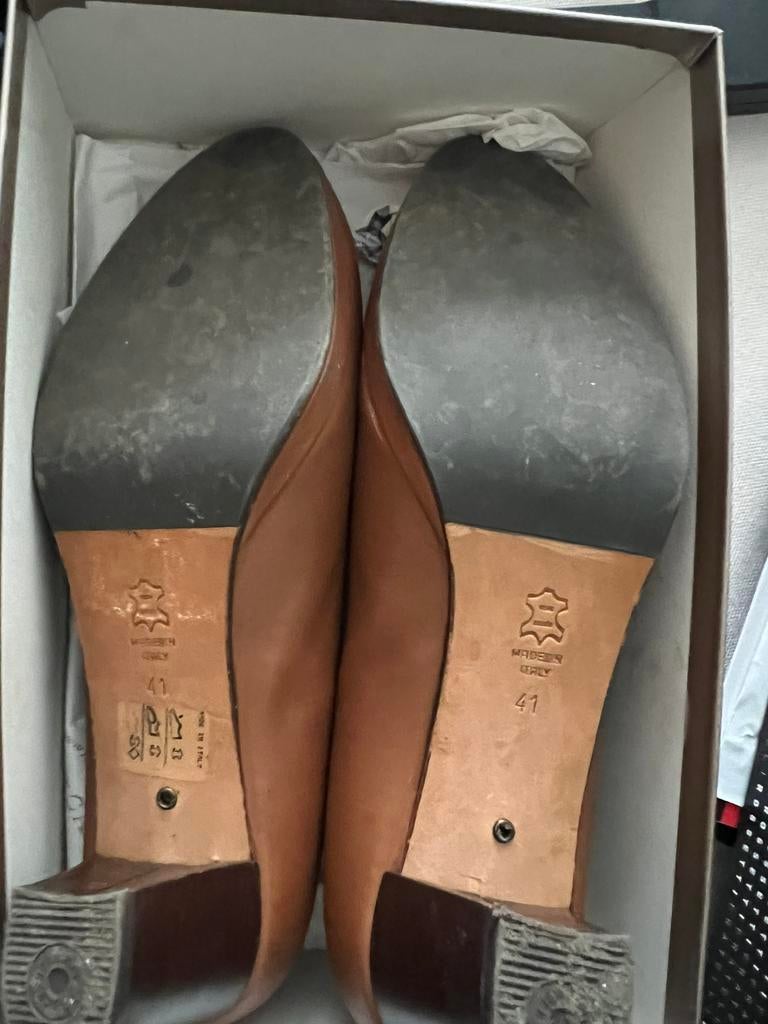Miss Clair bruine Schoenen met hak maat 41, Ophalen of Verzenden, Nieuw