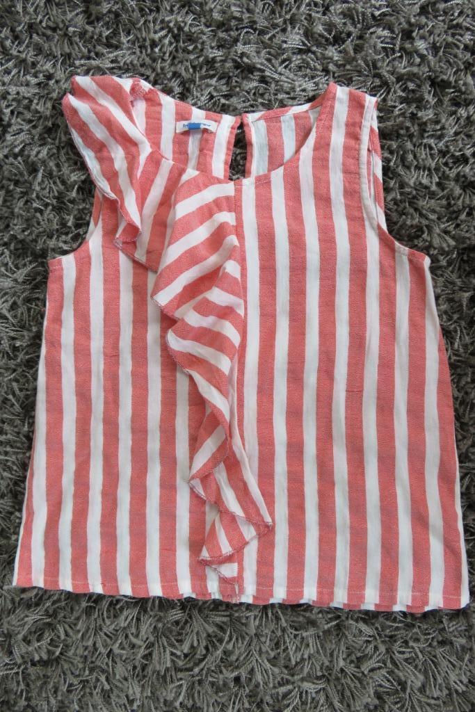 Zomerblouse zonder mouwen Fred & Ginger, maat 152, Gebruikt, Meisje, Overhemd of Blouse, Ophalen of Verzenden