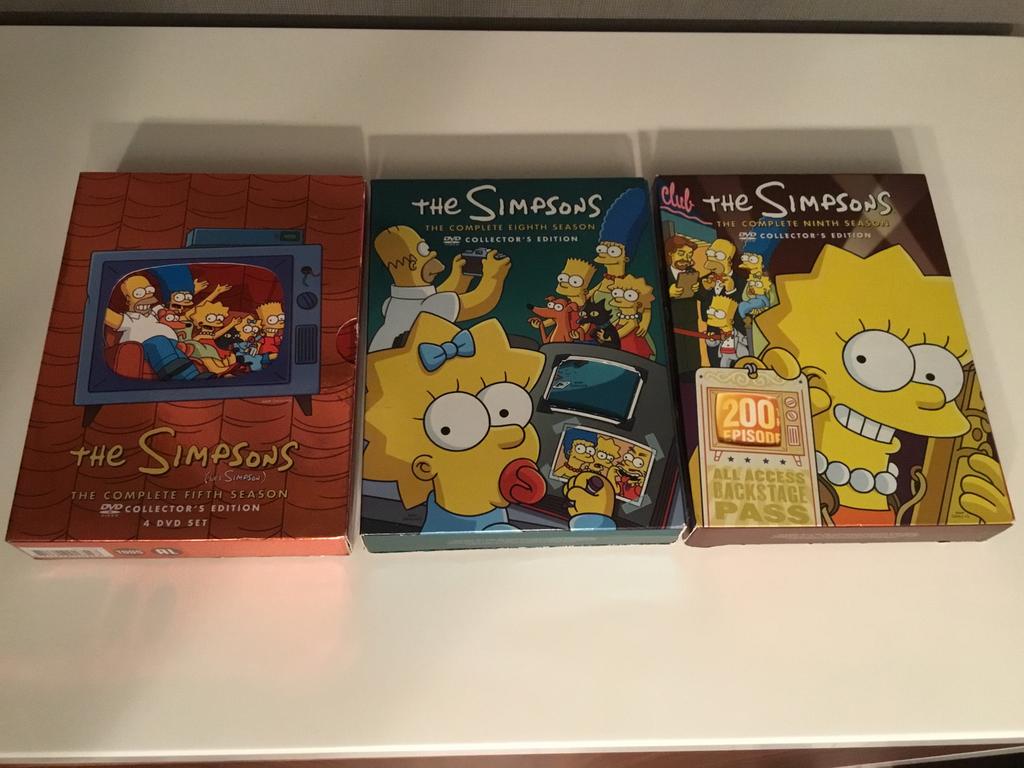 Dvd’s The Simpsons, Cd's en Dvd's, Ophalen of Verzenden