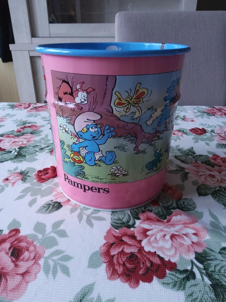 Les Schtroumpfs poubelle, Collections, Utilisé