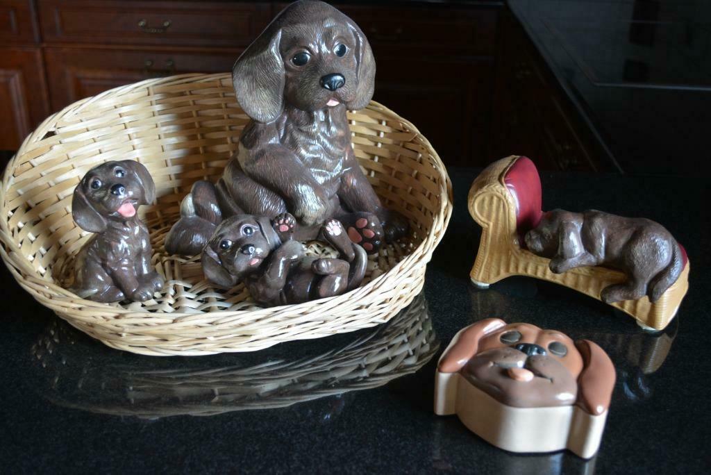 Decoratie keramiekenhondjes,, Ophalen of Verzenden
