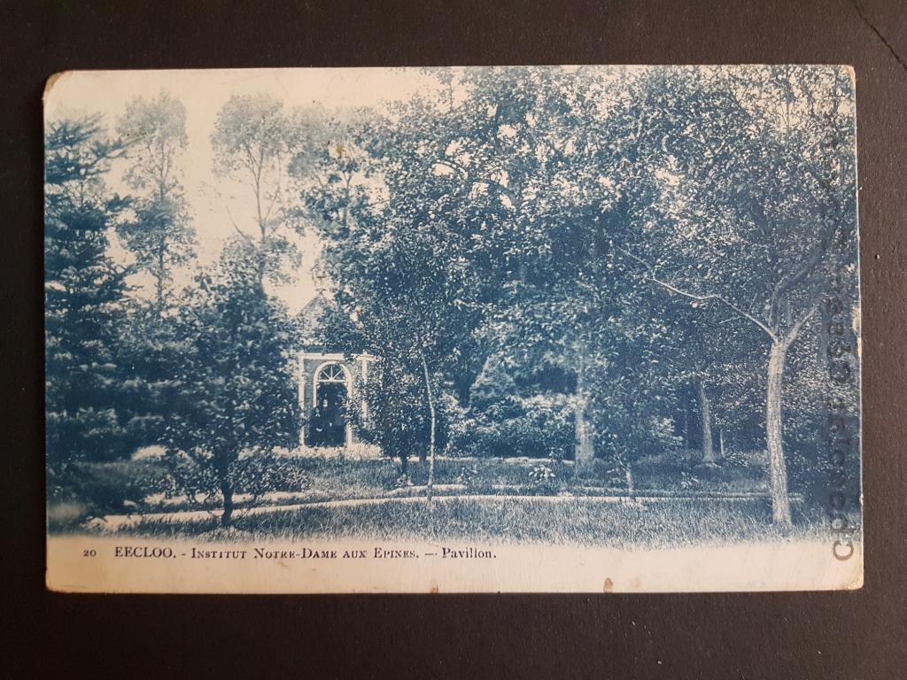 Eeklo Eecloo Institut Notre-Dame aux Epines Pavillon Anvers, Ophalen of Verzenden, Voor 1920, Ongelopen, Oost-Vlaanderen