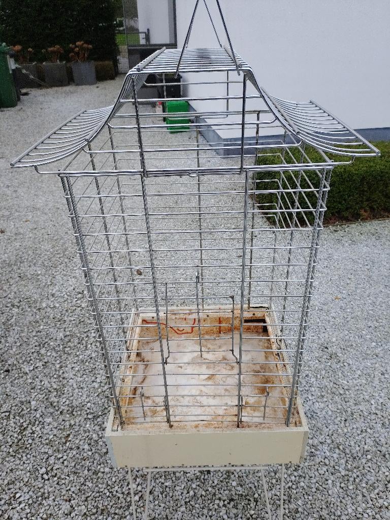 PAPEGAAIKOOI, Enlèvement, Utilisé, Métal, Cage à oiseaux