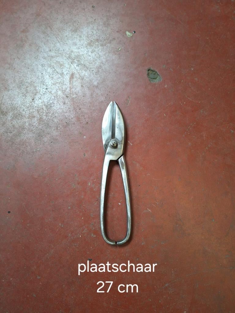 Plaatschaar 27cm, Ophalen of Verzenden, Gebruikt