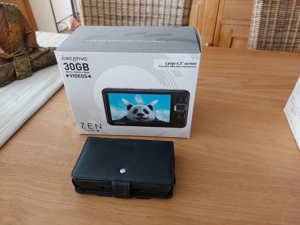 creative zen vision w 30 gb .Mp 4 speler, Ophalen, Creative