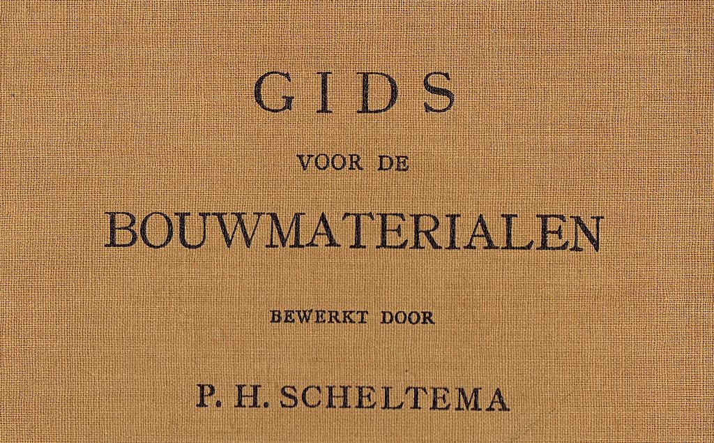 Gids voor de bouwmaterialen. Woordenboek met informatie.1916, Boeken, Hobby en Vrije tijd, Gelezen, Overige onderwerpen, Ophalen of Verzenden