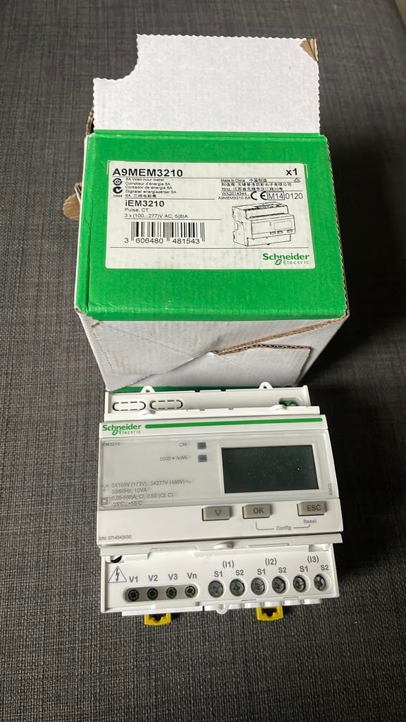Schneider energieteller A9MEM3210, Hobby en Vrije tijd, Elektronica-componenten, Ophalen of Verzenden, Nieuw