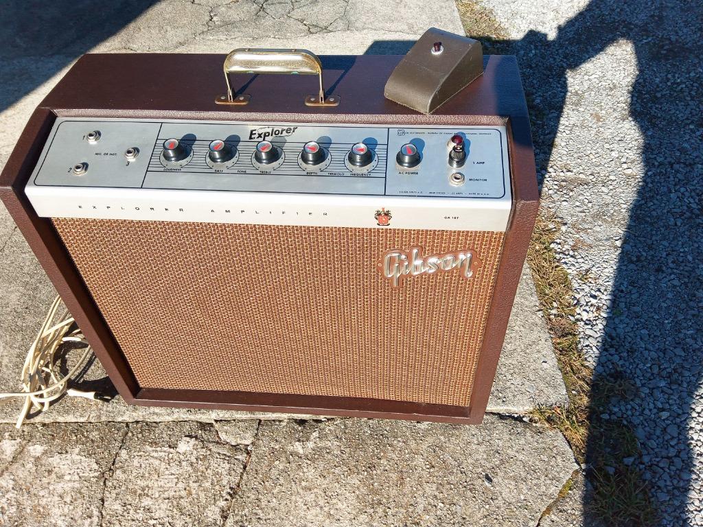Gibson GA18T Explorer_1962, Muziek en Instrumenten, Versterkers | Bas en Gitaar, Zo goed als nieuw, Gitaar, Minder dan 50 watt