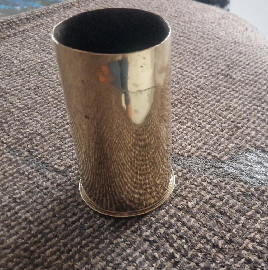 WW2 Obus 1943. ( 75MM.M18 ), Ophalen of Verzenden, Hulzen of Bodemvondsten