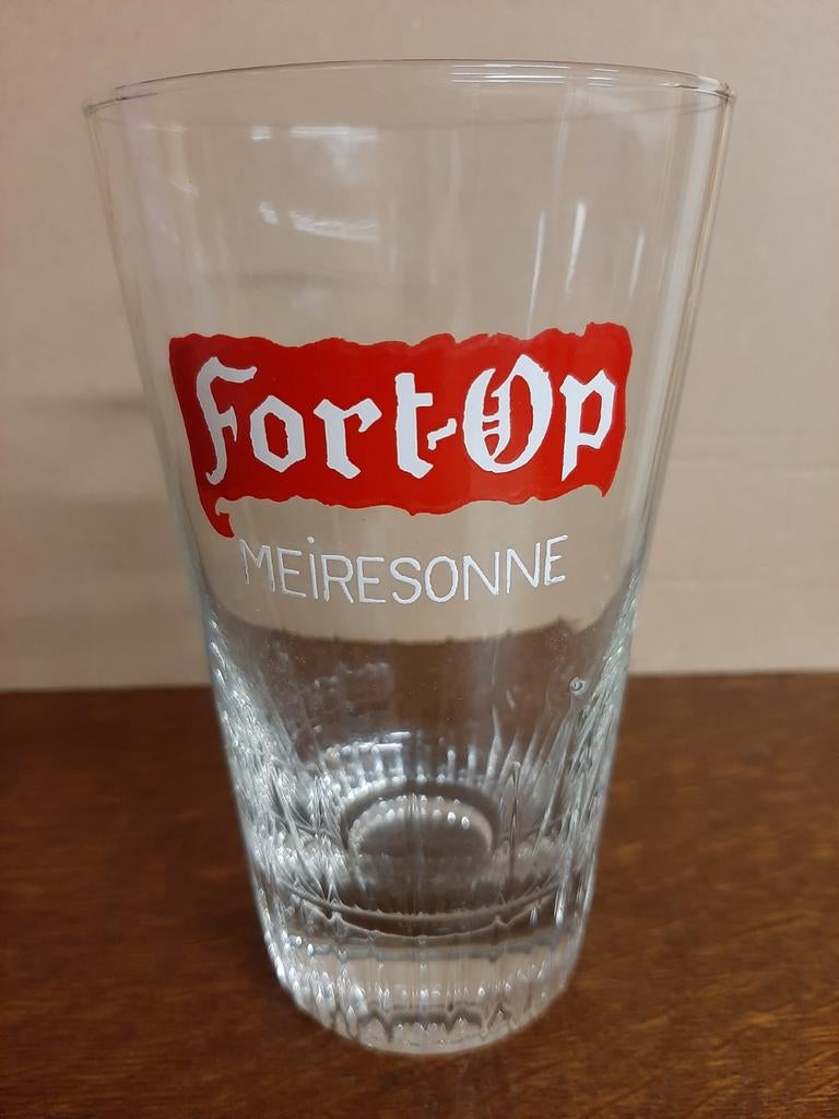 Fort-op Meiresonne - email., Enlèvement ou Envoi, Comme neuf, Verre à bière
