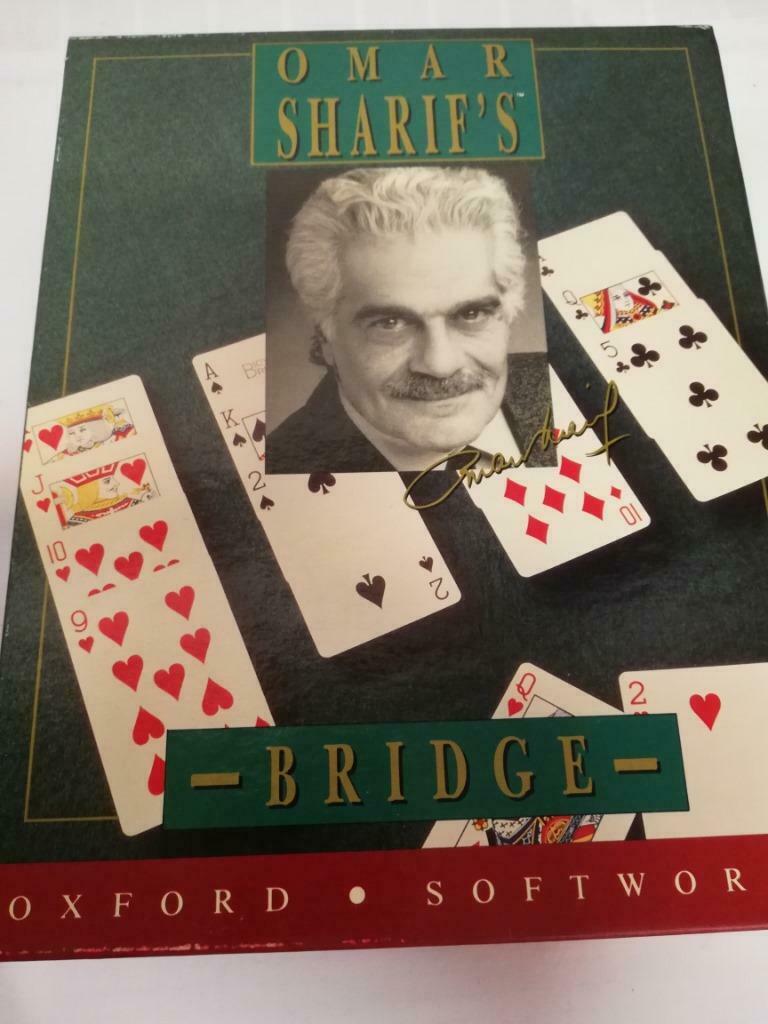PC Game Omar Sharif's Bridge, Big Box vintage pc game (1992), Gebruikt, Overige genres, Eén computer, Ophalen of Verzenden