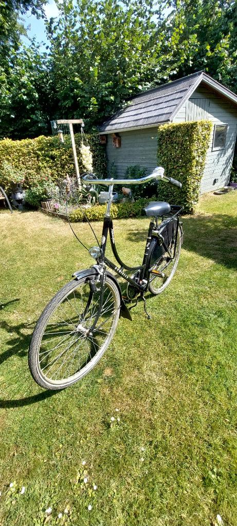 Damesfiets Omafiets Achielle Zwart, Ophalen, Gebruikt, Achielle, Versnellingen