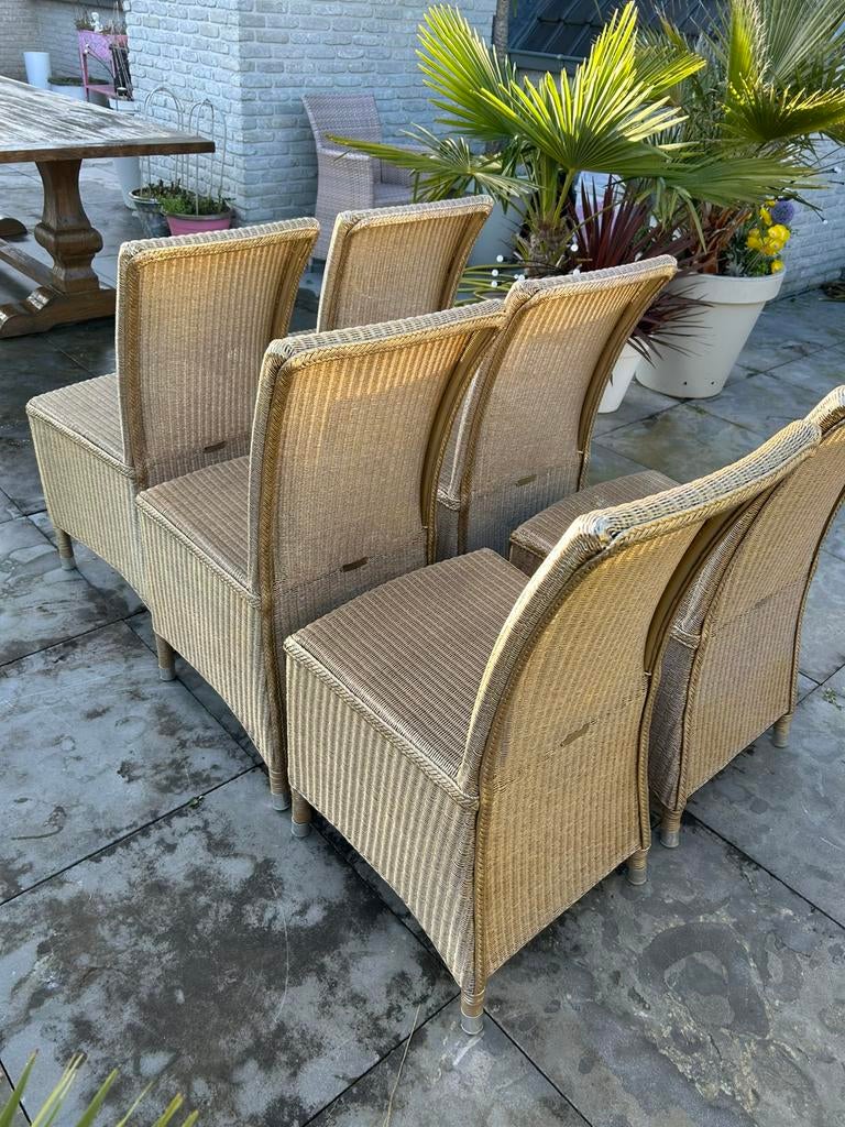6 terrasstoelen Vincent Sheppard  Nieuwstaat  !!!, Tuin en Terras, Ophalen, Zo goed als nieuw, Stoel