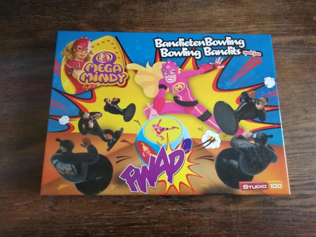 Mega Mindy bandietenbowling, Hobby & Loisirs créatifs, Jeux de société | Jeux de plateau, Enlèvement ou Envoi, Utilisé