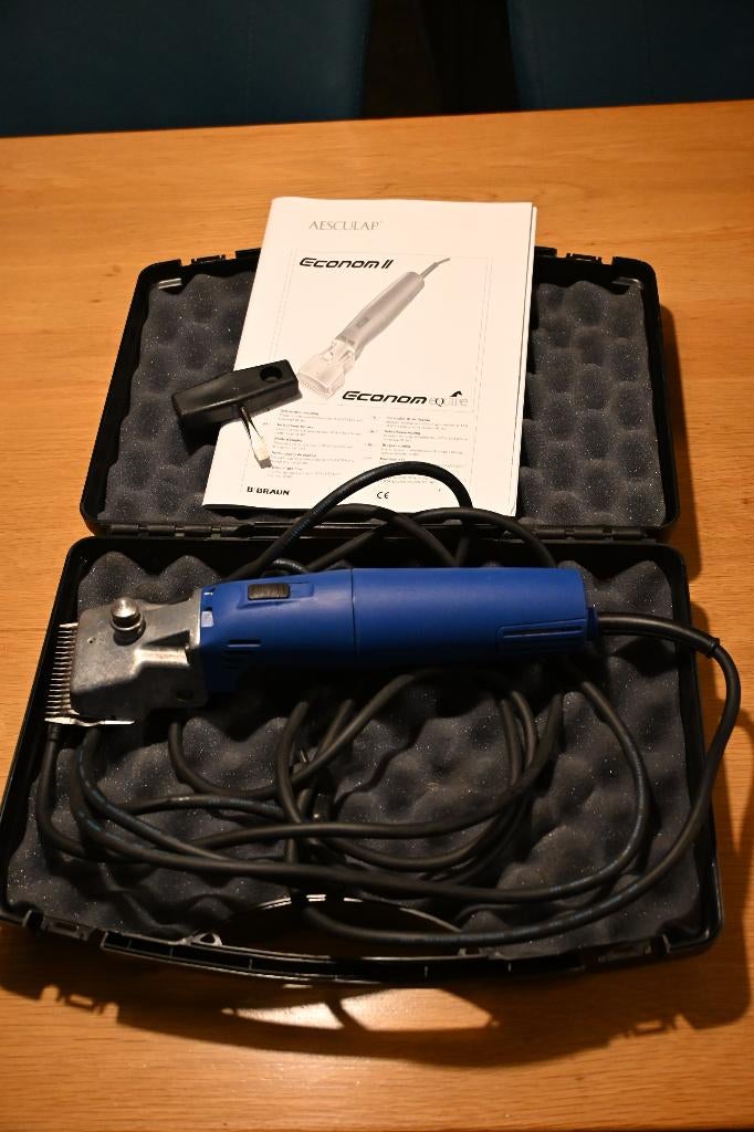 aesculap gt 474  econom 2 nette machine met extra messen, Enlèvement ou Envoi, Comme neuf