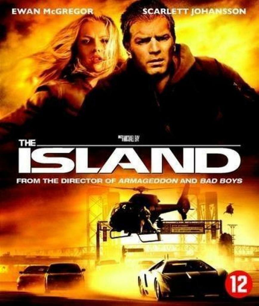 Dvd - The Island (met Scarlet Johansson en Ewan Mcgregor), Vanaf 12 jaar, Ophalen of Verzenden, Gebruikt, Science Fiction