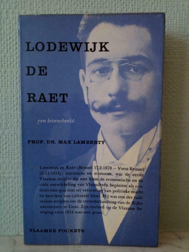 Louis DeRaet. Une image de la vie - Max Lamberty, Enlèvement ou Envoi, Max Lamberty, Comme neuf, 20e siècle ou après