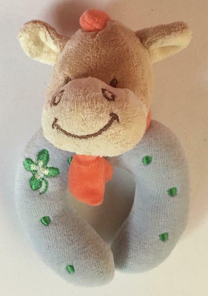 Giraffe rammelaar om aan pols te bevestigen (13 cm), Enlèvement ou Envoi, Utilisé