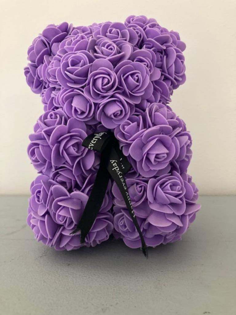 Ours fait de roses en mousse pour la Saint-Valentin, Enlèvement ou Envoi, Comme neuf, Décoration