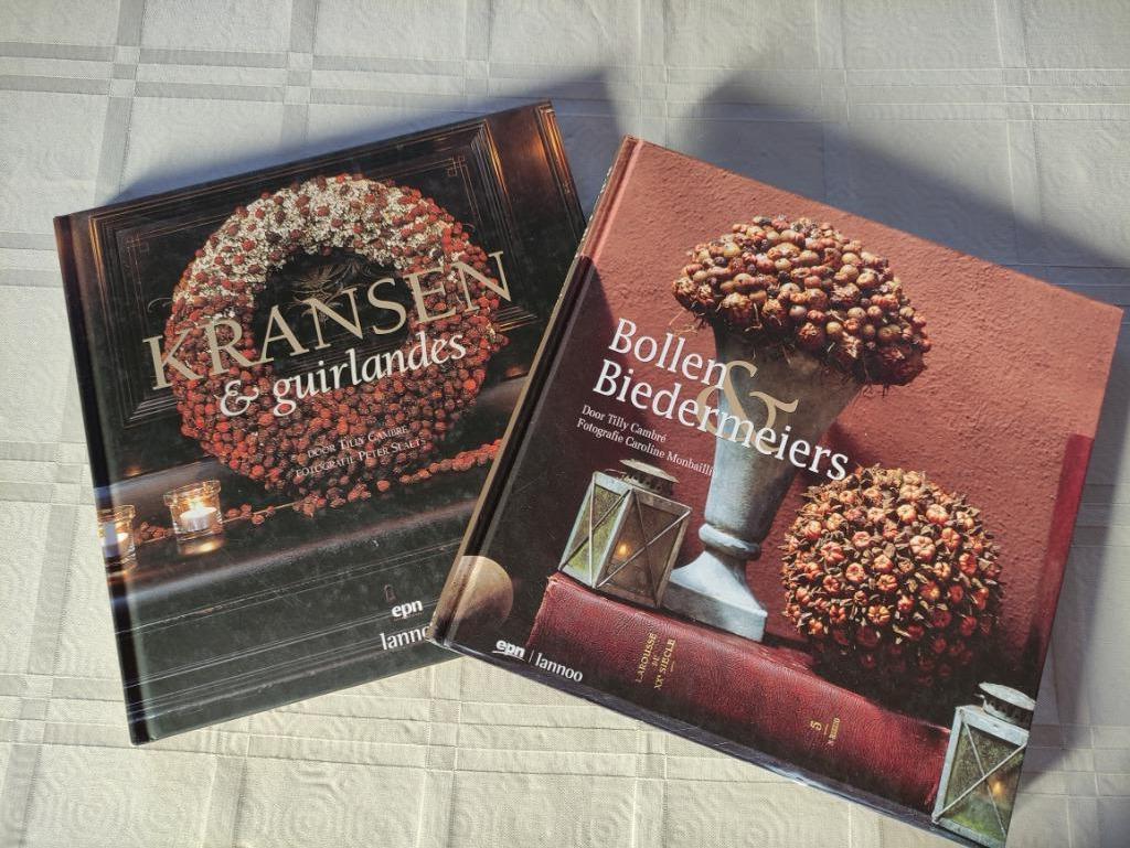 Bollen & biedermeiers - Kransen & guirlandes. Tilly Cambré., Boeken, Ophalen of Verzenden, Zo goed als nieuw, Overige onderwerpen