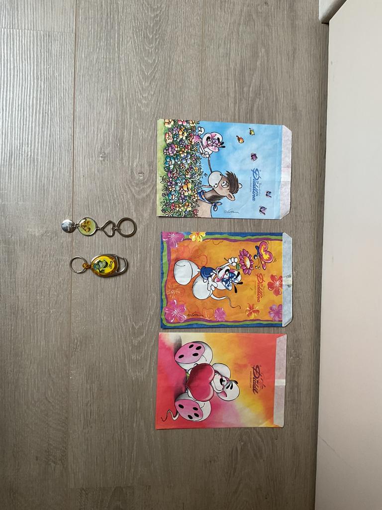 Porte-clés et pochettes Diddl 2, Collections, Diddl, Enlèvement ou Envoi, Diddl, Comme neuf