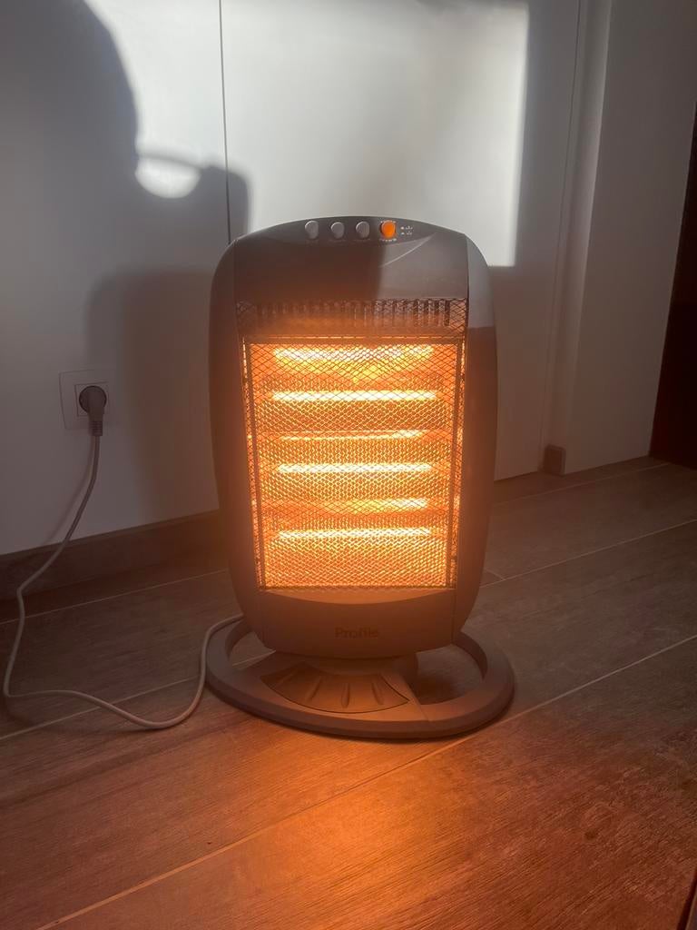 Electrische verwarmer, Huis en Inrichting, Kachels, Ophalen, Zo goed als nieuw