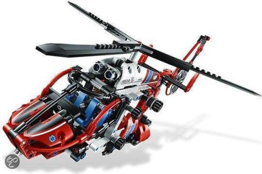 Lego Technic 8068 Reddingshelicopter - Nog in goede staat, Kinderen en Baby's, Speelgoed | Duplo en Lego, Ophalen of Verzenden