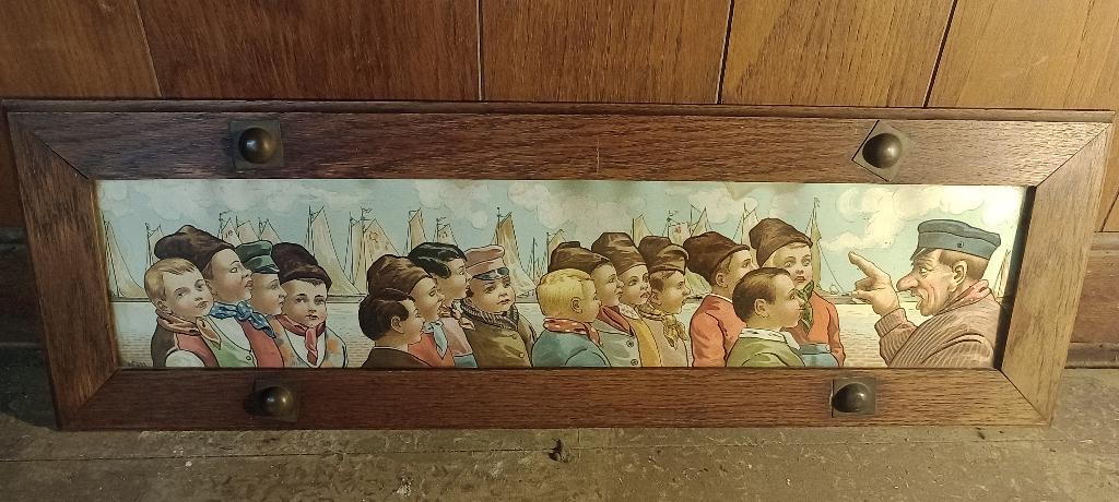 Chromolithographie ancienne, Adrian Babel, 1904, n336, Enlèvement ou Envoi