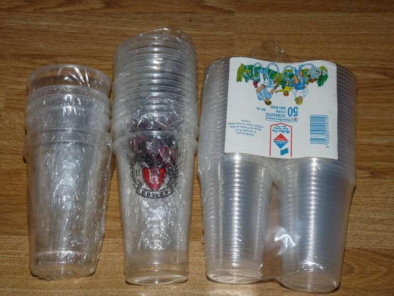 Lot bekers ROMAN brouwerij, Verzamelen, Ophalen of Verzenden