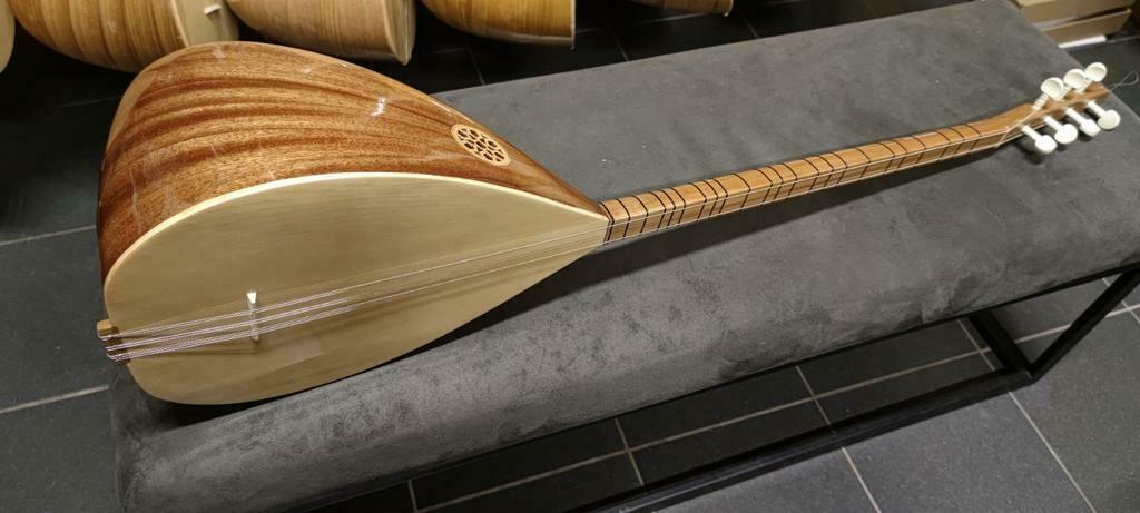 Saz Baglama Maun avec Jack laqué brillant neuf, Musique & Instruments, Enlèvement ou Envoi