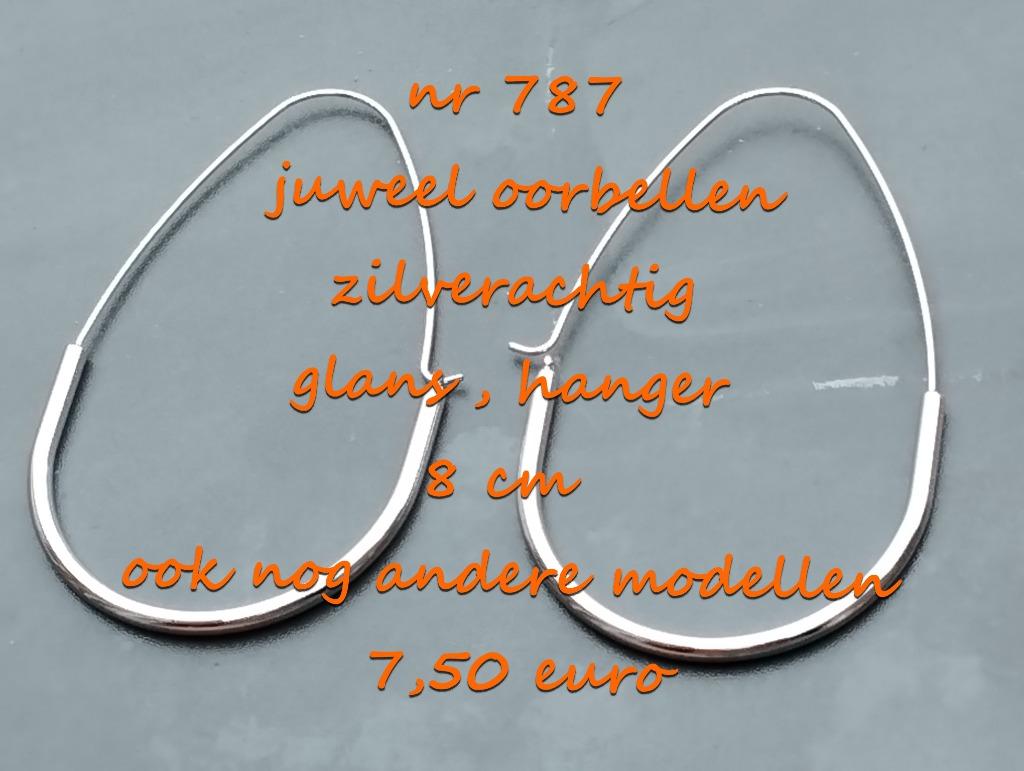 787. Bijou: boucles d'oreilles, NEUF, @DERNIÈRE PIÈCE@ expéd, Neuf, Autres matériaux, Argent, Pendantes
