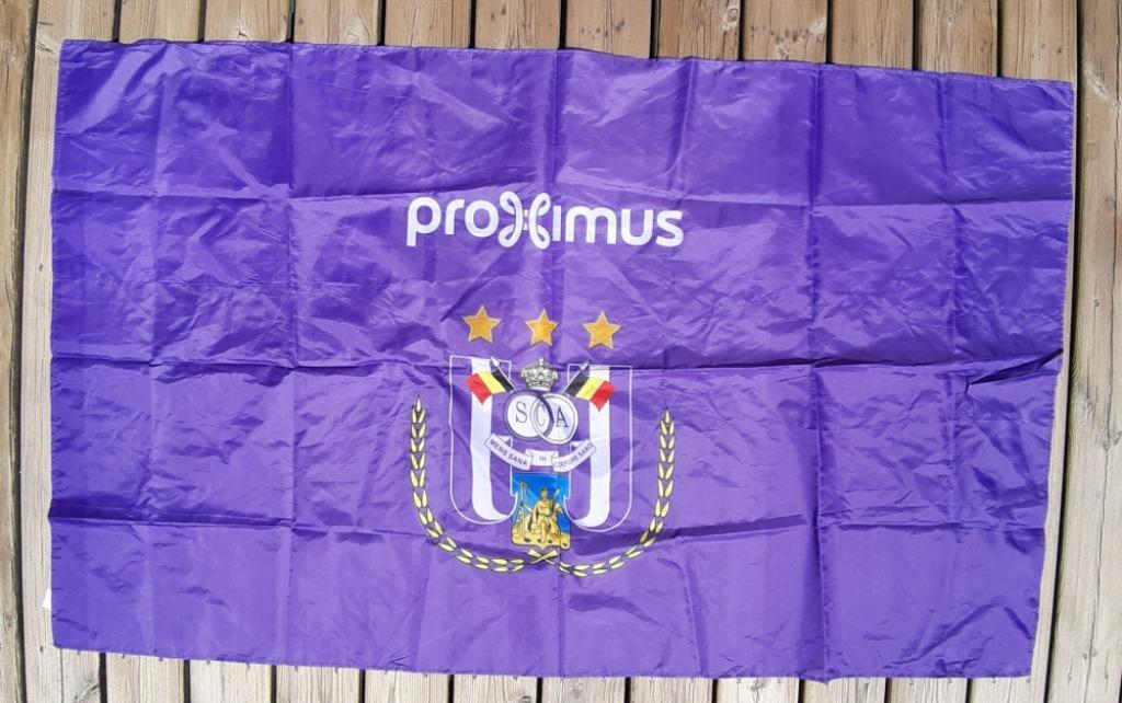 Cape / Drapeau - Anderlecht, Enlèvement ou Envoi, Comme neuf, Accessoires de club