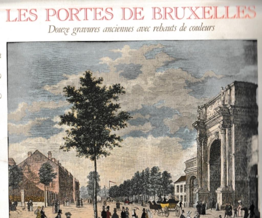Les Portes de Bruxelles, Livres, Enlèvement, Comme neuf, Architecture général
