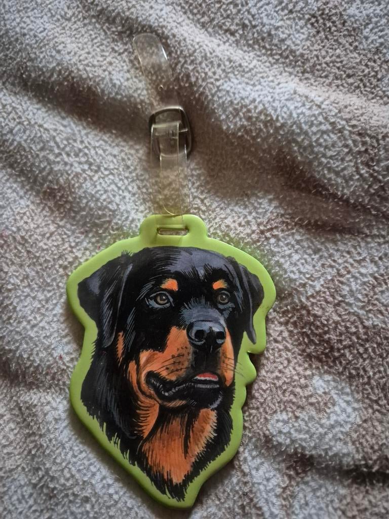 Rottweiler reiskoffer hanger, Ophalen of Verzenden, Zo goed als nieuw