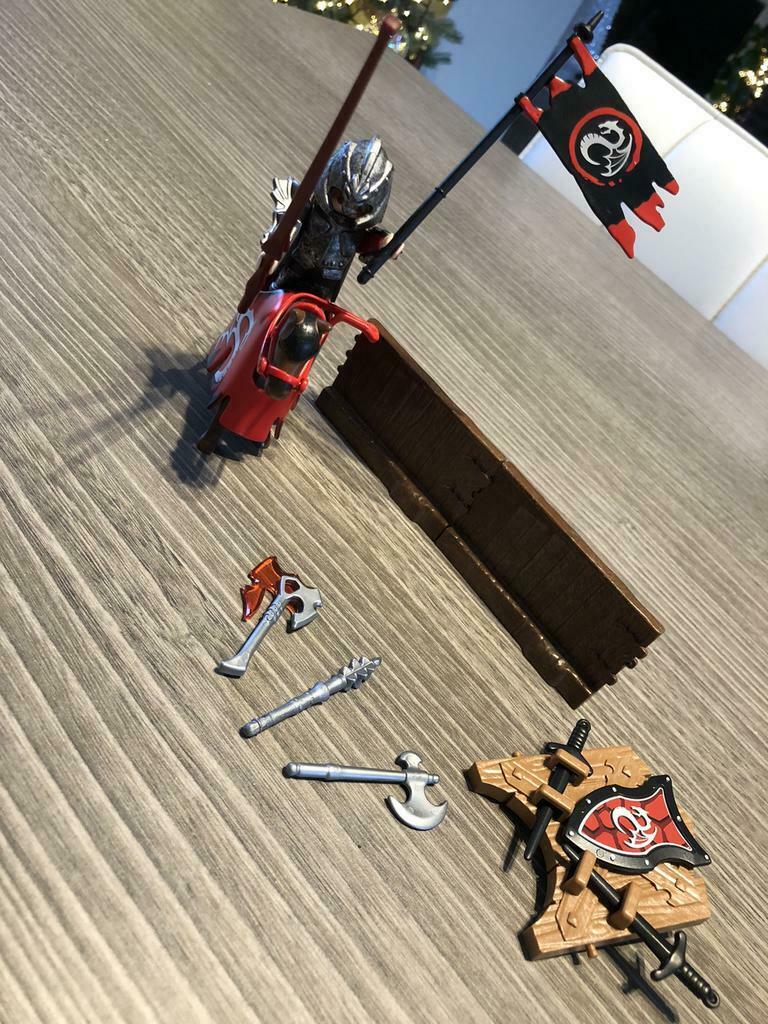 Playmobil knights ridder te paard nieuwstaat, Ophalen of Verzenden, Zo goed als nieuw
